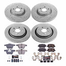 PowerStop Z23 Daily Driver Carbon-Fiber Ceramic Brake Pad and Drilled & Slotted