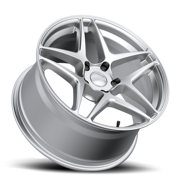 19x9.5 Kansei K15H Astro Hyper Silver 5x114.3 ET35 CB73.1 Wheel
