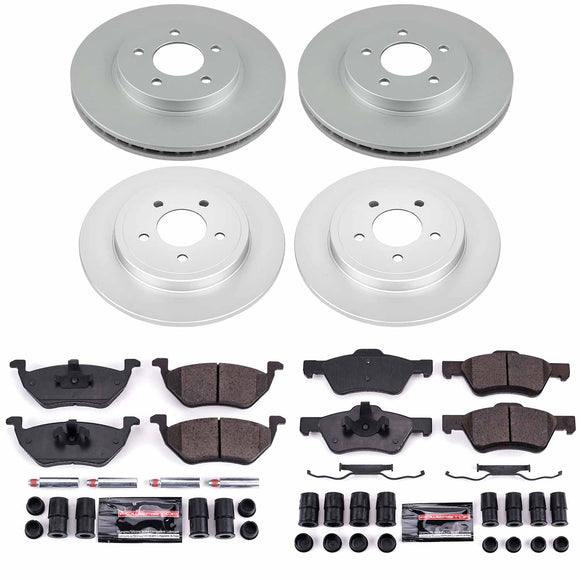 Z23 Daily Driver Premium Carbon-Fiber Ceramic Brake Pad and Fully Coated Rotor K