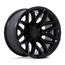 20x9 Fuel Off-Road Flux Blackout 8x170 ET1 CB125.1 Wheel Rim