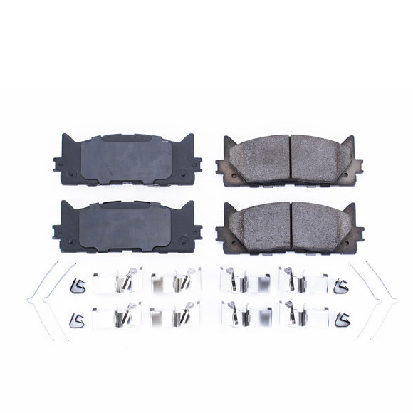 PowerStop Z17 Evolution Ceramic Brake Pads With Hardware