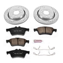PowerStop Z23 Daily Driver Carbon-Fiber Ceramic Brake Pad and Drilled & Slotted