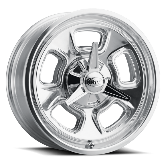 15x7 B/G rod works High Boy Polished 5x114.3/127 ET0 wheel/rim