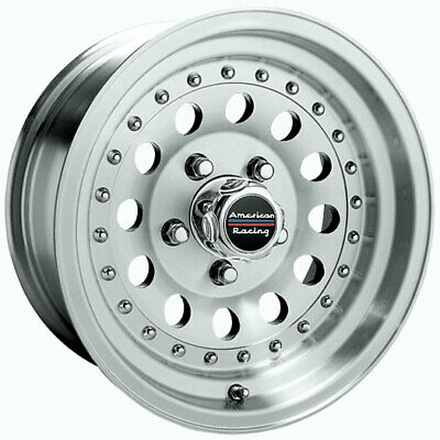 14x7 American Racing Outlaw II Machined Wheel/Rim 4x114.3 14-7 4-114.3 ET0