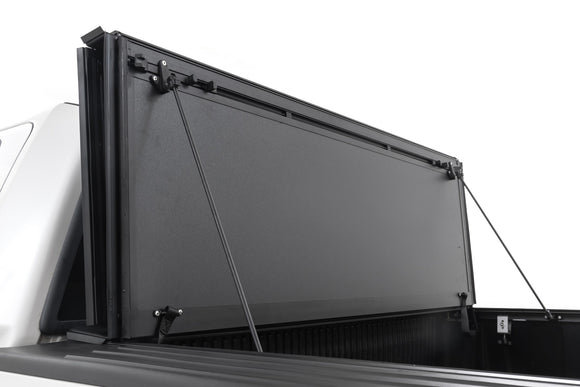 Rough Country Hard Tri-Fold Flip Up Bed Cover 5'7" For Ford F-150 04-14