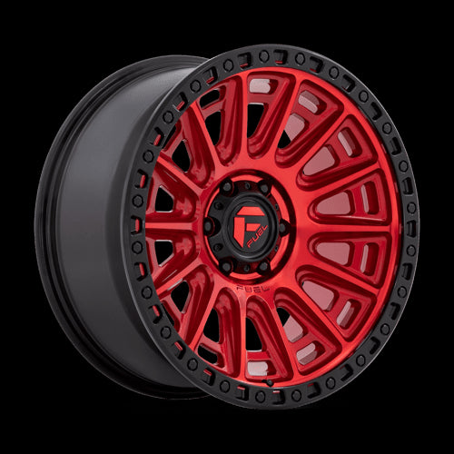 20X9 Fuel 1PC D834 Cycle Red 6X139.7 6X5.5 ET1 Wheel Rim - 0