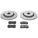 PowerStop Z23 Daily Driver Carbon-Fiber Ceramic Brake Pad and Drilled & Slotted