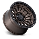 17x8.5 Black Rhino BR025 Rival Burnt Bronze W/ Matte Black Lip 5x127 ET10 Wheel