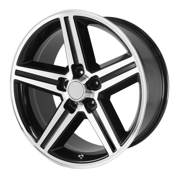 16X8 OE Performance PR148 Gloss Black Machined 5X120.65 ET0 wheel/rim