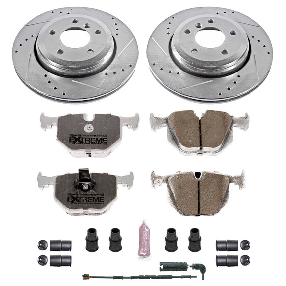 PowerStop Z26 Street Performance Ceramic Brake Pad and Drilled & Slotted Rotor K