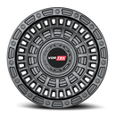 17x9 Vortek VRD-705 Convoy Matte Black BLANK ET-12 CB78.1 Wheel Rim