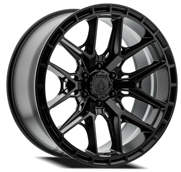 22x10 Arena Wheel Battle Satin Black Wheel 6x135 ET15 CB87.12