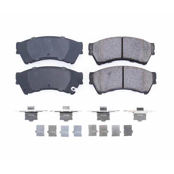 PowerStop Z17 Evolution Ceramic Brake Pads With Hardware