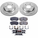 PowerStop Z23 Daily Driver Carbon-Fiber Ceramic Brake Pad and Drilled & Slotted