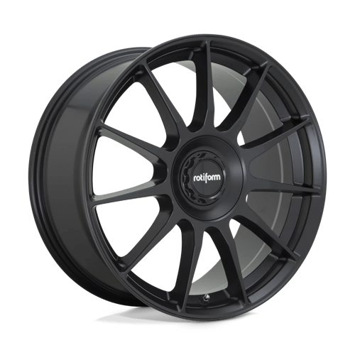 17x8 Rotiform R168 DTM Satin Black 4x100 ET40 CB72.56 Wheel Rim