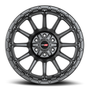 20x9 Vortek VRT-606 Vulcan Matte Black 5x127 ET12 CB78.1 Wheel Rim