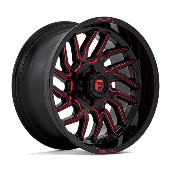 20x10 Fuel Off-Road D808 Hurricane Black 6x135 ET-18 CB87.1 Wheel Rim