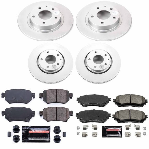 Z23 Daily Driver Premium Carbon-Fiber Ceramic Brake Pad and Fully Coated Rotor K
