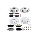 PowerStop Z23 Daily Driver Carbon-Fiber Ceramic Brake Pad and Drilled & Slotted
