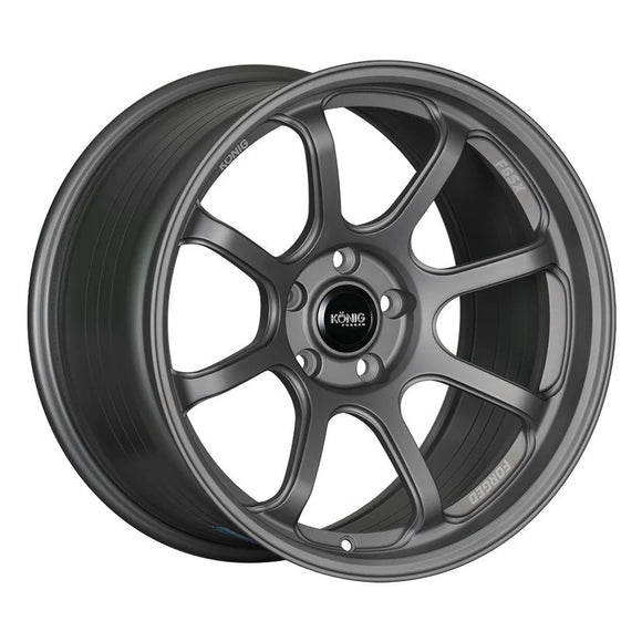 18x9.5 Konig F6SX Satin Grey 5x112 ET30 CB66.56 Wheel Rim