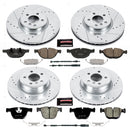 PowerStop Z23 Daily Driver Carbon-Fiber Ceramic Brake Pad and Drilled & Slotted