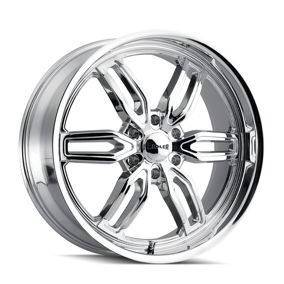 20x9 Ridler 609 Chrome 6x139.7 ET30 CB106.1 Wheel Rim