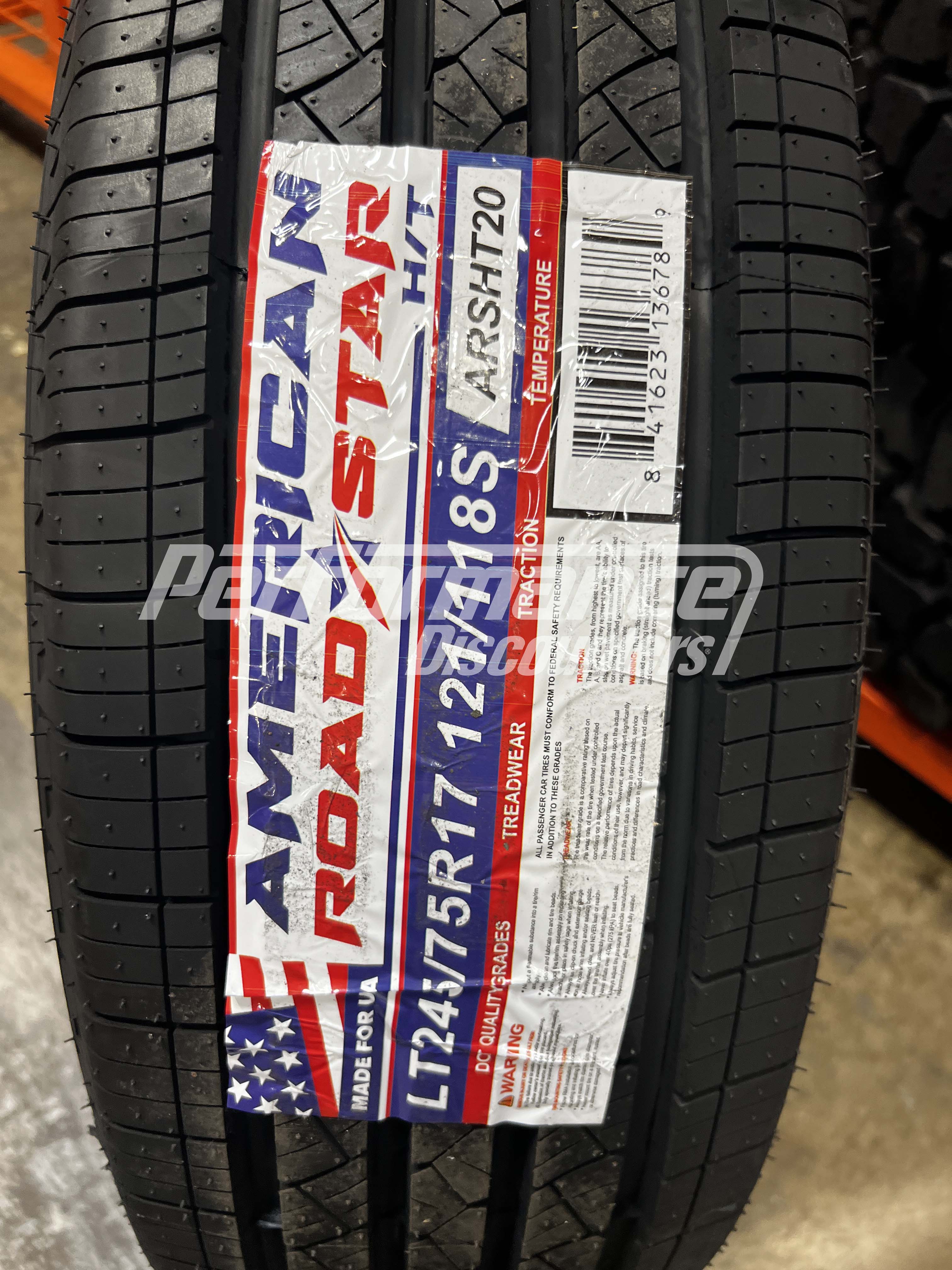 American Roadstar H/T Tire(s) 245/75R17 121S LRE BSW 245 75 17 2457517