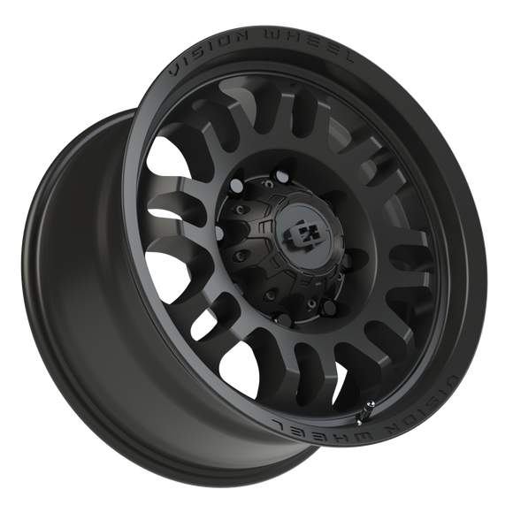 18x9 Vision 409 Inferno Black Wheel 8x165.1 ET-12 CB125.1