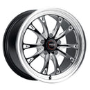 17x11 WELD Performance Belmont Drag Black Milled 5x120.65 ET43 CB78.1 Wheel Rim-1