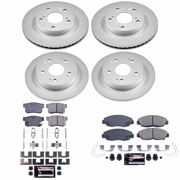 Z23 Daily Driver Premium Carbon-Fiber Ceramic Brake Pad and Fully Coated Rotor K