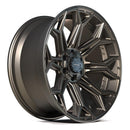 4Play Gen3 4P83 22x10 Bronze Wheel 6x139.7 ET-18 CB106.1