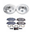 PowerStop Z23 Daily Driver Carbon-Fiber Ceramic Brake Pad and Drilled & Slotted