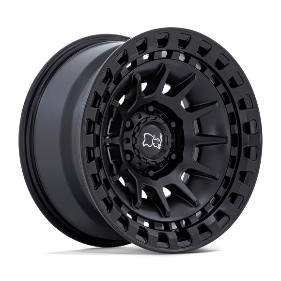 17X8.5 Black Rhino Barrage Matte Black 5X127 5X5 ET-10 Wheel Rim