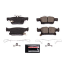 PowerStop Z23 Evolution Sport Carbon-Fiber Brake Pads With Hardware