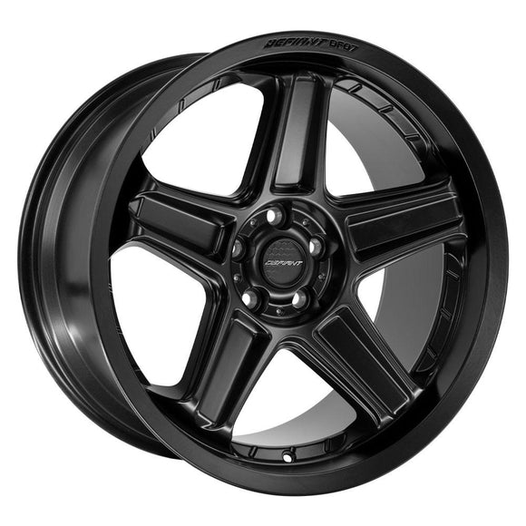 20x10.5 Defiant DF07 Satin Black 5x115 ET26 Wheel Rim