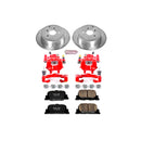 PowerStop Z23 Daily Driver Carbon-Fiber Ceramic Pads Drilled & Slotted Rotor & C