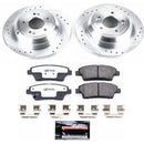 PowerStop Z26 Street Performance Ceramic Brake Pad and Drilled & Slotted Rotor K