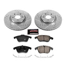 PowerStop Z23 Daily Driver Carbon-Fiber Ceramic Brake Pad and Drilled & Slotted