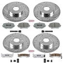 PowerStop Z26 Street Performance Ceramic Brake Pad and Drilled & Slotted Rotor K