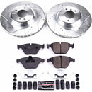 PowerStop Z23 Daily Driver Carbon-Fiber Ceramic Brake Pad and Drilled & Slotted