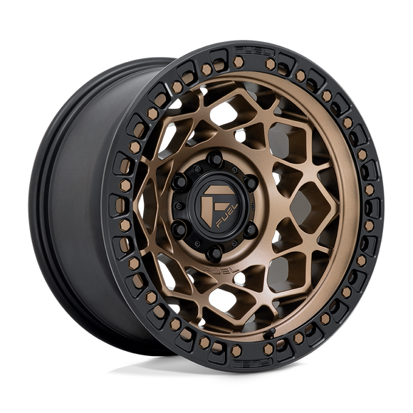 17X9 Fuel D785 Unit Bronze With Matte Black Ring 6X139.7 ET-12 wheel/rim
