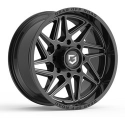 20X10 Gear Off Road 761BM Ratio Black/Milled 6x135/139.7 ET-19 wheel/rim