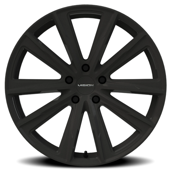 20x9 Vision 471 Splinter Satin Black Wheel 5x112 ET32 CB66.56