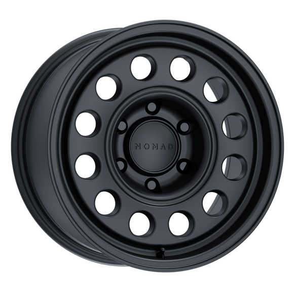 17x8.5 Nomad N501SB Convoy Satin Black 8x170 ET10 CB130.81 Wheel