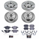 PowerStop Track Day Spec High-Performance Brake Pad and Rotor Kit