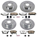PowerStop Z26 Street Performance Ceramic Brake Pad and Drilled & Slotted Rotor K