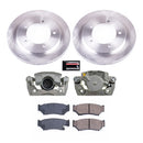 PowerStop OE Stock Replacement Low-Dust Ceramic Brake Pad, Rotor and Caliper Kit