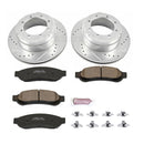 PowerStop Z23 Daily Driver Carbon-Fiber Ceramic Brake Pad and Drilled & Slotted