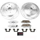 PowerStop Z26 Street Performance Ceramic Brake Pad and Drilled & Slotted Rotor K