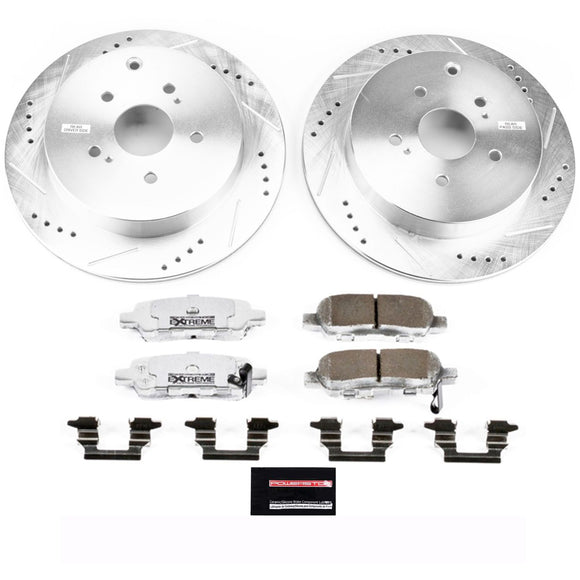 PowerStop Z26 Street Performance Ceramic Brake Pad and Drilled & Slotted Rotor K